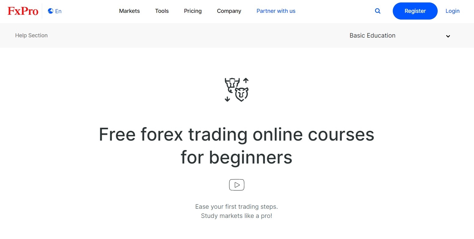 Free forex trading online courses on FxPro
